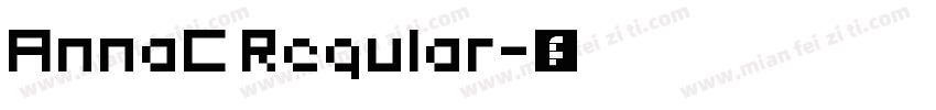AnnaC Regular字体转换